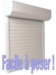 Volet roulant sur mesure facile a poser